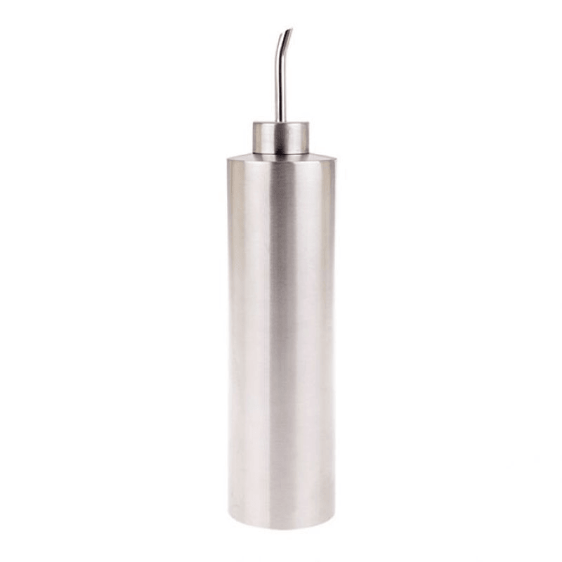 APPETITO Appetito Stainless Steel Cylinder Oil Can Satin 