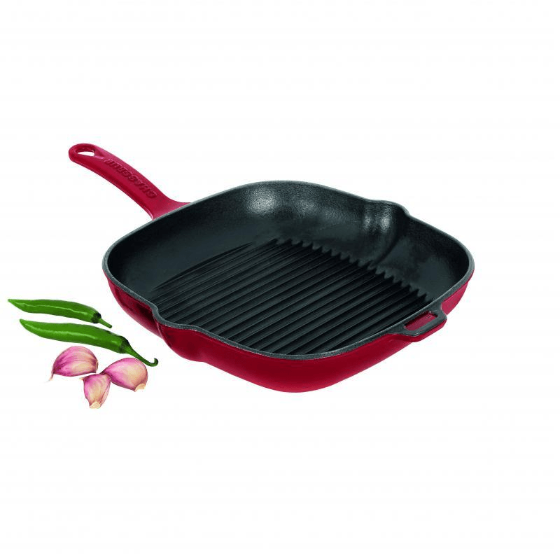 CHASSEUR Chasseur Square Grill 25cm Federation Red 