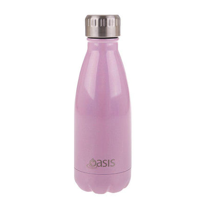 OASIS Oasis Luster Stainless Steel Double Wall Insulated Drink Bottle Pink #8877P - happyinmart.com.au