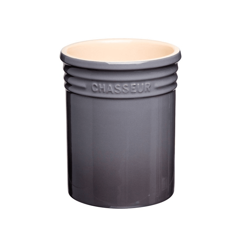 CHASSEUR Chasseur Utensil Jar Caviar Grey 