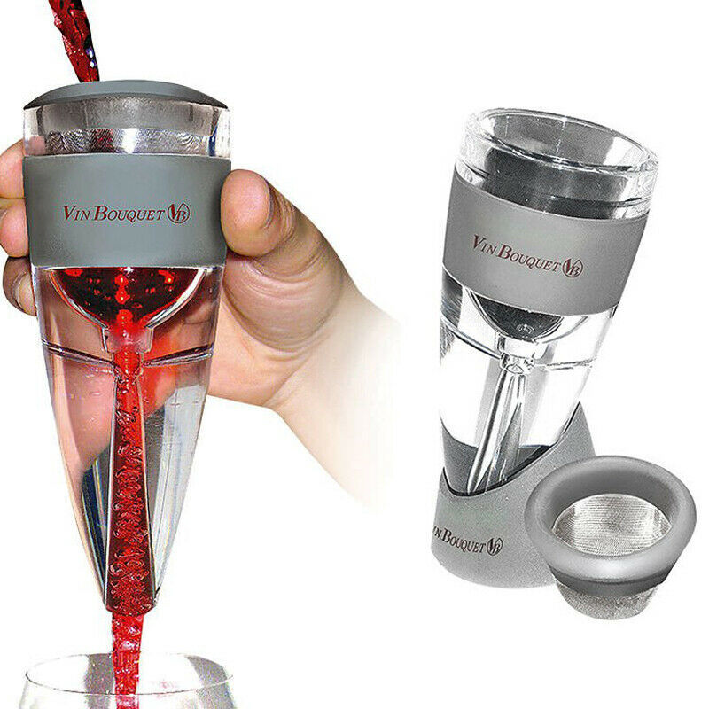 Vin Bouquet Aerator With Stand 