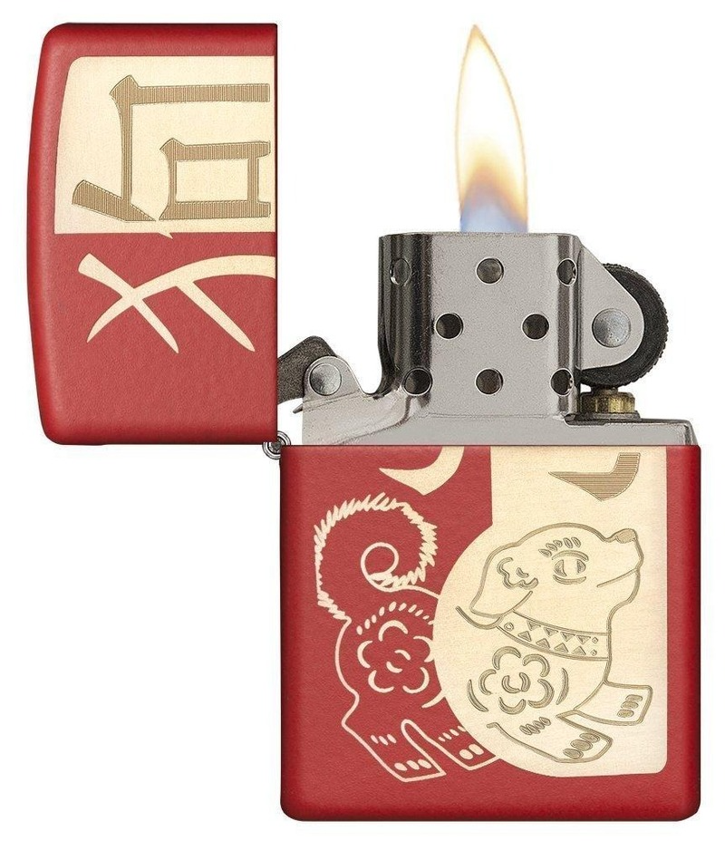 Zippo Year of the Dog Refillable Windproof Lighter 