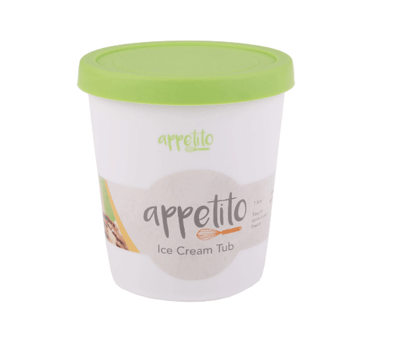 APPETITO Appetito Round Ice Cream Tub Green 