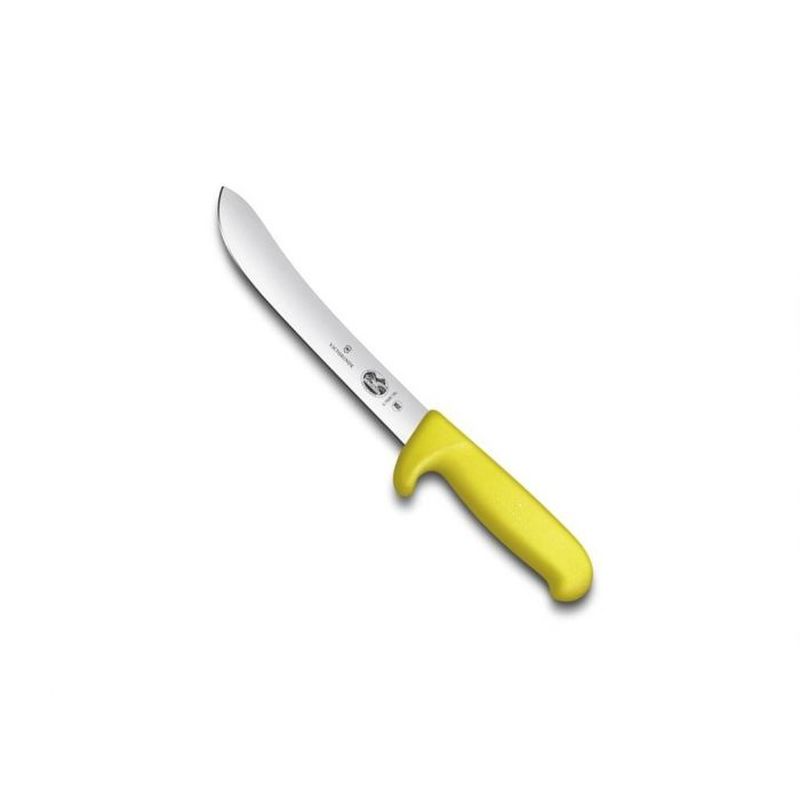 Victorinox Butchers Knife 18cm Safety Nose Heavy Stiff Blade Fibrox 