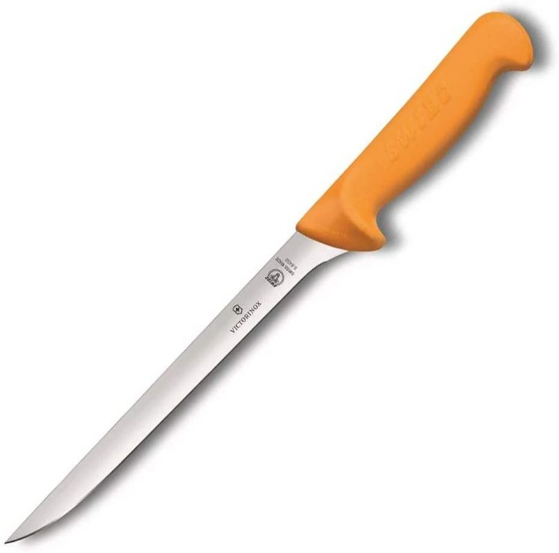 Victorinox Swibo Fish Filleting Knife 20cm Flexible Blade Yellow 