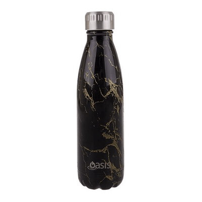 OASIS Oasis Stainless Steel Double Wall Insulated Drink Bottle Gold Onyx #8880GX - happyinmart.com.au