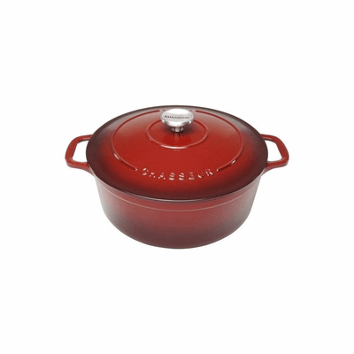 CHASSEUR Chasseur Round French Oven Bordeaux Red #19920 - happyinmart.com.au