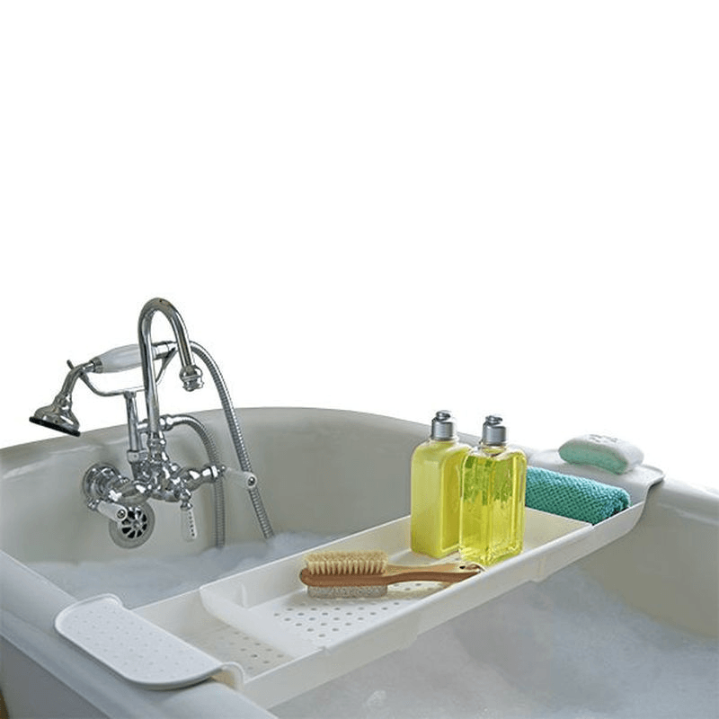 MADESMART Madesmart Expandable Bath Tub Shelf White 