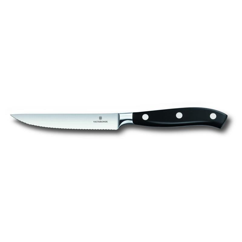 Victorinox Forged Steak Knife 12cm Wavy Edge 