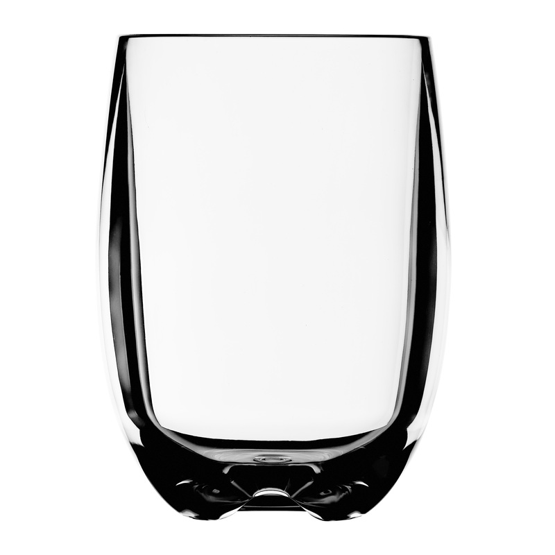 Strahl Design Contemporary 384ml Polycarbonate Stemless Osteria Wine Glass 