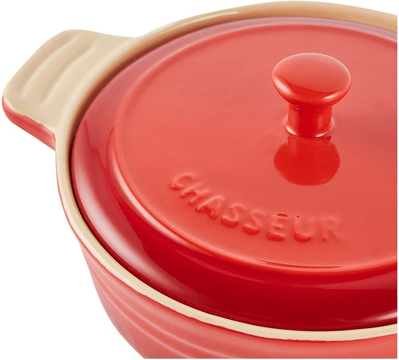 CHASSEUR Chasseur Camembert Baker With Cheese Spreader Red 