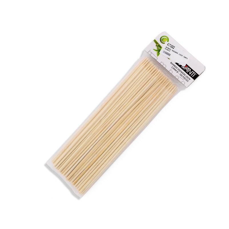AVANTI Avanti Bamboo Skewers 25cm 100 Pieces Pack 