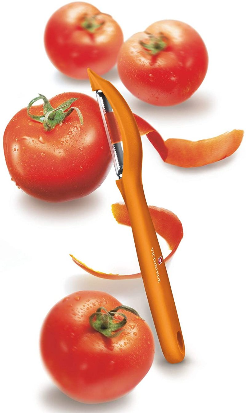 Victorinox Universal Peeler Serrated Double Edge Orange 