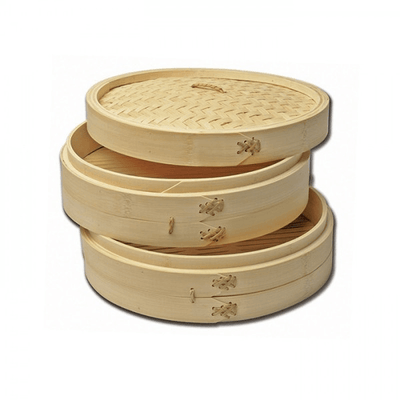 AVANTI Avanti Bamboo Steamer Basket 3 Pieces Set #16683 - happyinmart.com.au