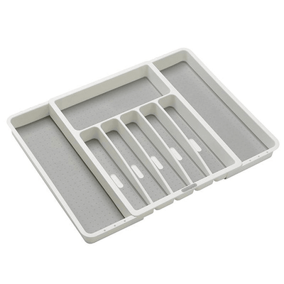 MADESMART Madesmart Expandable Cutlery Tray White #4546 - happyinmart.com.au
