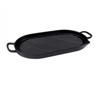 CHASSEUR Chasseur Oval Stove Top Grill Black Onyx #19905 - happyinmart.com.au