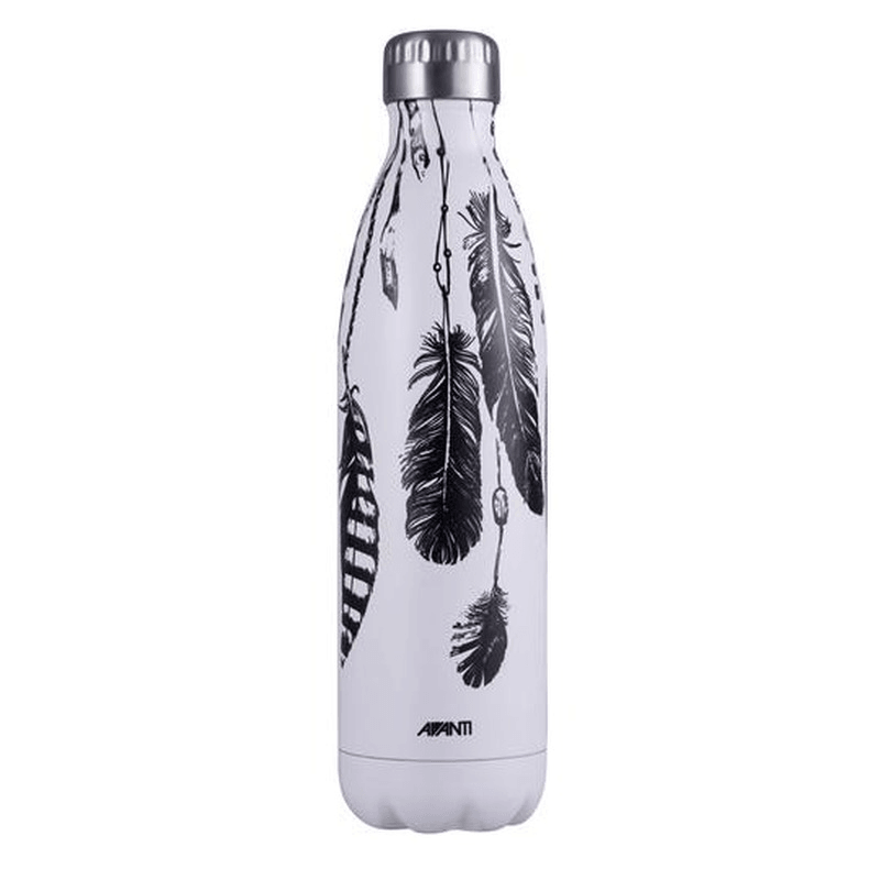 AVANTI Avanti Fluid Insulated Drink Bottle 750ml Feathers 