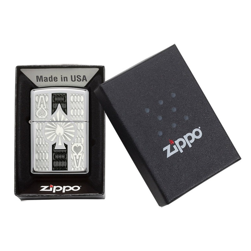 Zippo Ace Refillable Windproof Lighter 