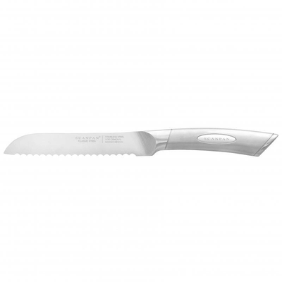 SCANPAN Scanpan Classic Steel Baguette Salami Knife 14cm #18379 - happyinmart.com.au