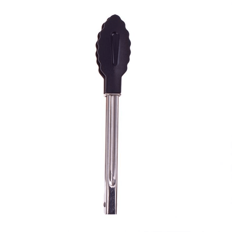 APPETITO Appetito Stainless Steel Mini Tongs With Nylon Head Black 
