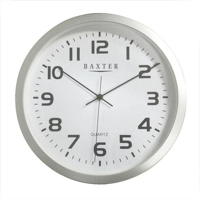 BAXTER Baxter York Wall Clock Arabic Numerals #24655 - happyinmart.com.au