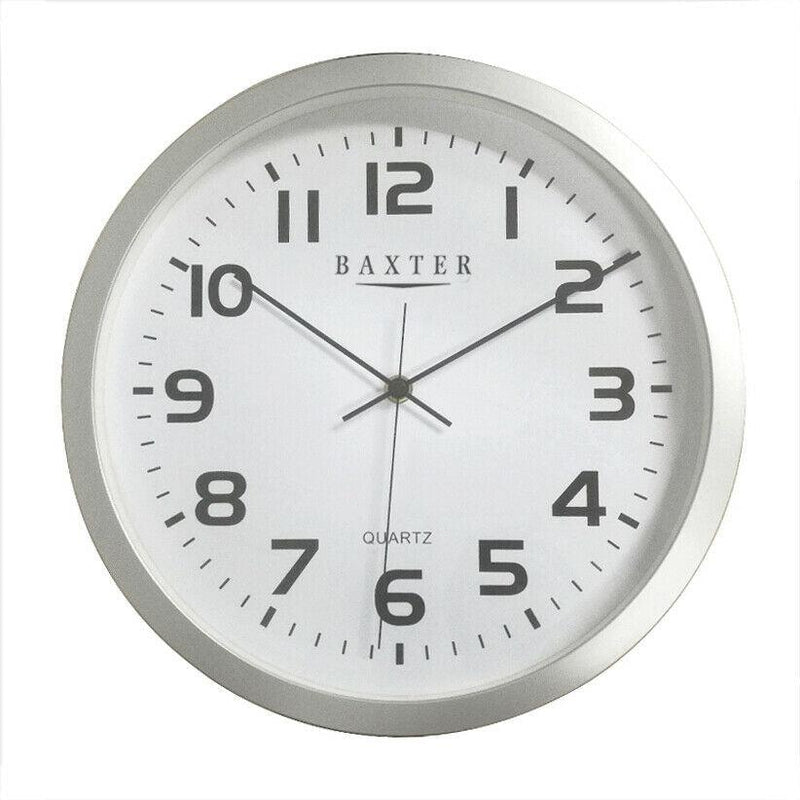 BAXTER Baxter York Wall Clock Arabic Numerals 