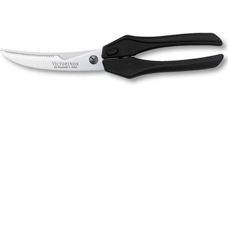Victorinox Poultry Shears 25cm Stainless Blades Black Handles 