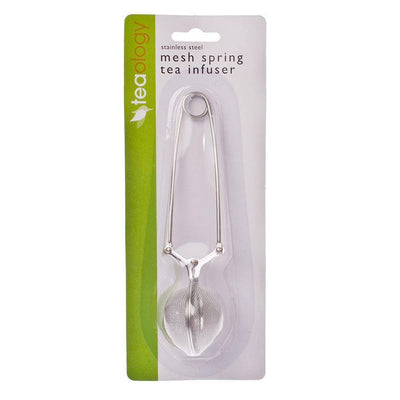 TEAOLOGY Teaology Stainless Steel Mesh Spring Tea Infuser Carded #3350 - happyinmart.com.au