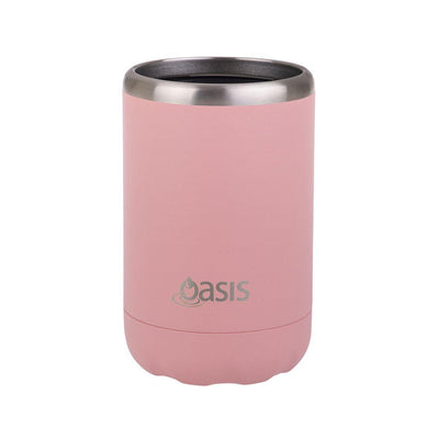OASIS Oasis Stainless Steel Double Wall Insulated Cooler Can Coral Cove #8922CC - happyinmart.com.au